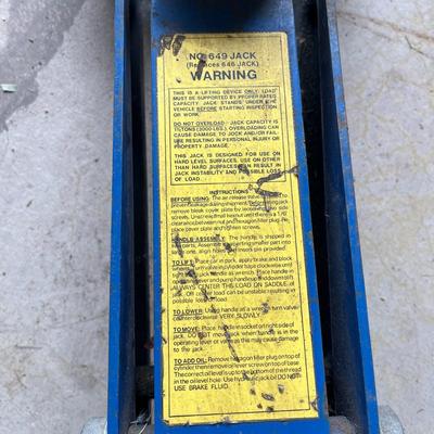 Hydraulic Floor Roller Jack