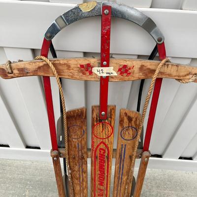 Vintage Champion Fastrack Sled
