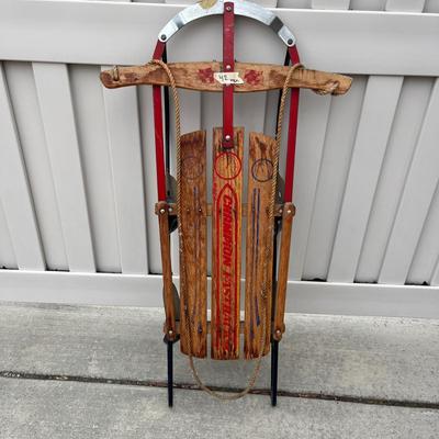 Vintage Champion Fastrack Sled