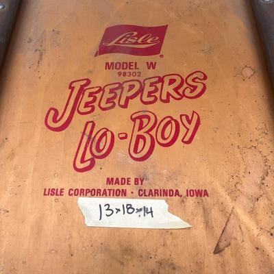 Vintage Lisle Jeepers Lo-Boy