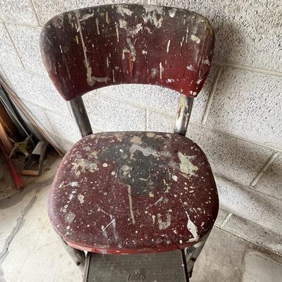 Retro Cosco Step Stool Chair