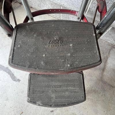 Retro Cosco Step Stool Chair