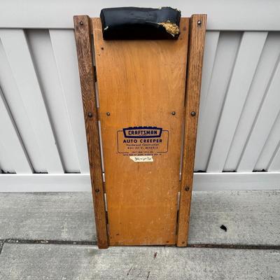 Vintage Craftsman Auto Creeper