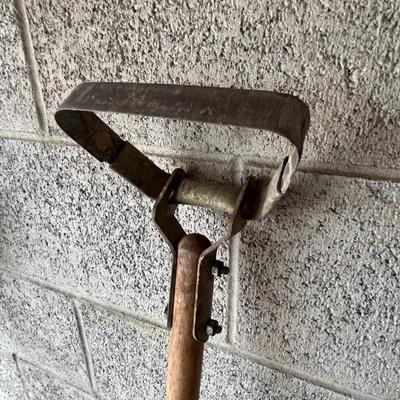 Yard Tools: Edger, Rake, and Action Hoe