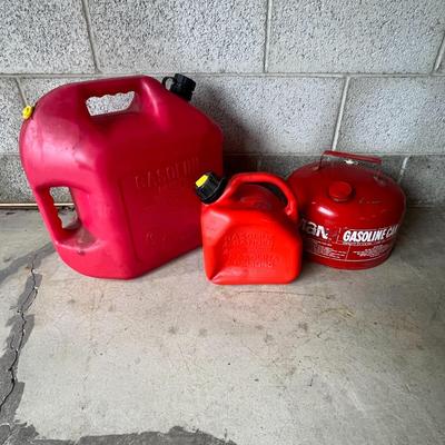 Gasoline Cans (3)