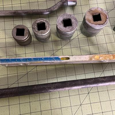 Vintage Ratchet and Socket Bundle