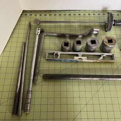 Vintage Ratchet and Socket Bundle