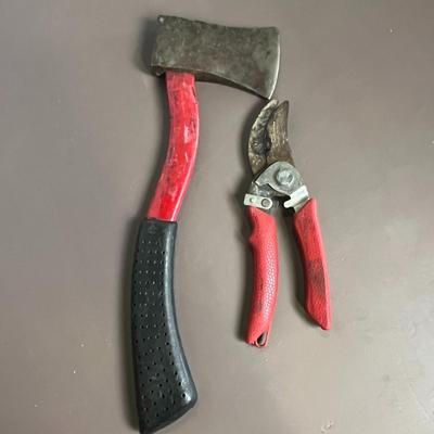 Trimmers, Axe, and Clippers