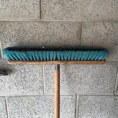 Push Broom, Snow Shovel, and Floor Squeegee