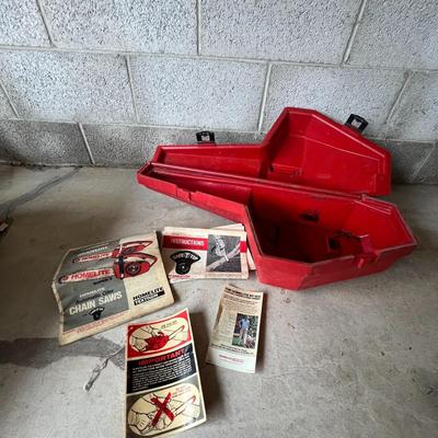 Homelite Chain Saw & Carry Case