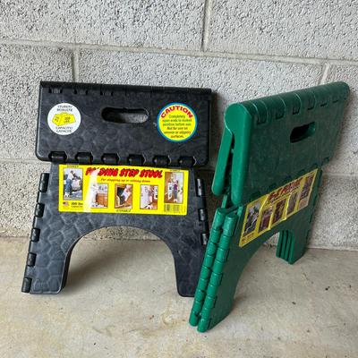 Folding Step Stools (2)