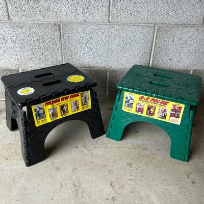 Folding Step Stools (2)
