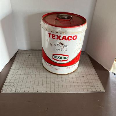 Vintage Texaco Oil Canister
