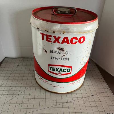 Vintage Texaco Oil Canister