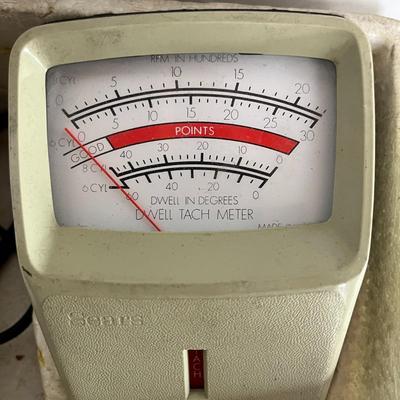 Vintage Sears Dwell Tach Meter
