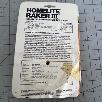 Raker III Kickback Suppression Saw Chain
