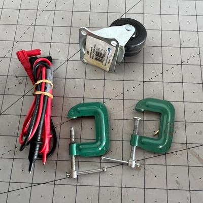 C-Clamps, Roller Wheels, Caster Wheel and Window Crank