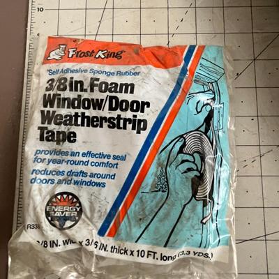 Plastic Sheeting and Weather Strip Tape