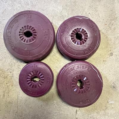 Barbell Bar & 12 Plates