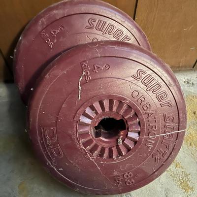 Barbell Bar & 12 Plates