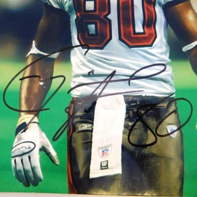 19 Micheal Clayton 80# Tampa Bay Buccaneers Autograph 8 x 10