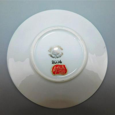 22 Lot of 4 Tea Cups and Saucier - Lefton Japan/ Guillen Made in Spain /UCAGCO Occupied Japan /UCAGO Occupied Japan 4 Stands