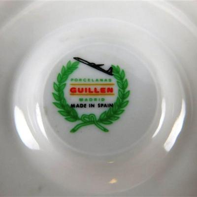 22 Lot of 4 Tea Cups and Saucier - Lefton Japan/ Guillen Made in Spain /UCAGCO Occupied Japan /UCAGO Occupied Japan 4 Stands