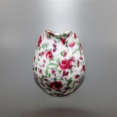 23 Made in Japan Pink Floral AND Gold Cream and Sugar 4 x3 1/2