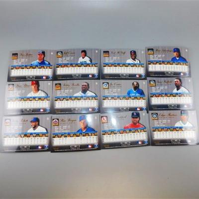 34 Pinnacle Select 1995 Certified Edition Baseball Cards