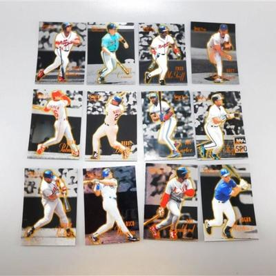 34 Pinnacle Select 1995 Certified Edition Baseball Cards