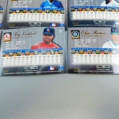 34 Pinnacle Select 1995 Certified Edition Baseball Cards