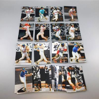 34 Pinnacle Select 1995 Certified Edition Baseball Cards