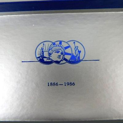 43 United States Liberty Coins 1886-1986 2 Coin Set