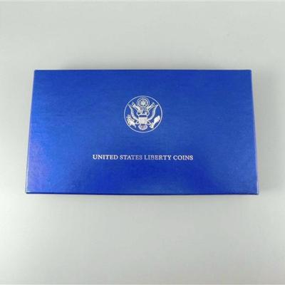 43 United States Liberty Coins 1886-1986 2 Coin Set