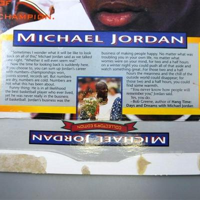 Lot of 2 Micheal Jordan Wheaties Boxes 16 x 11