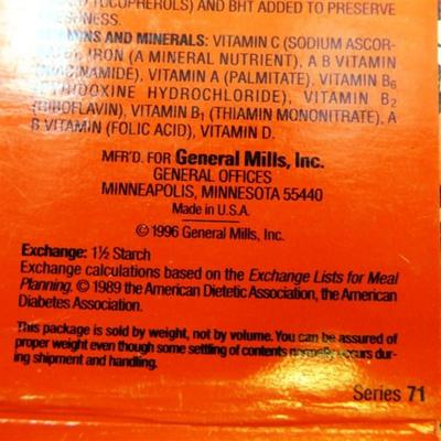 Lot of 2 Micheal Jordan Wheaties Boxes 16 x 11