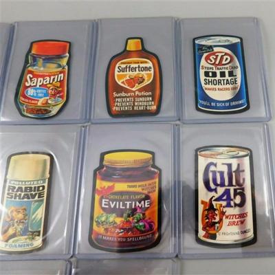 49 Lot of 10 Vintage Topps Wacky Package Stickers