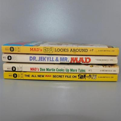 59 Lot of 4 MAD Warner Books