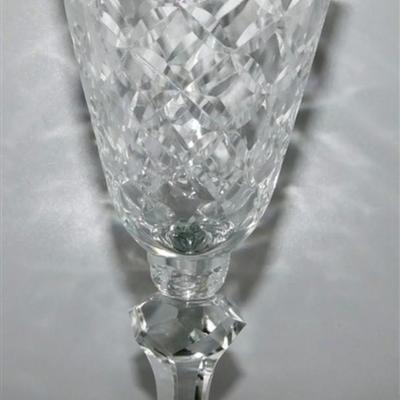 70 Lot of 5 Crystal Goblets 7 x 3 1/2