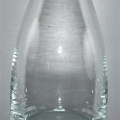 71 Lenox USA Vintage Crystal Decanter Acid Etched & Signed ~ 4 x 13 1/2 w/4 Goblets 2 1/2 x 7 ~ Acid Etched & Signed