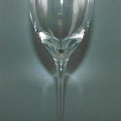 71 Lenox USA Vintage Crystal Decanter Acid Etched & Signed ~ 4 x 13 1/2 w/4 Goblets 2 1/2 x 7 ~ Acid Etched & Signed