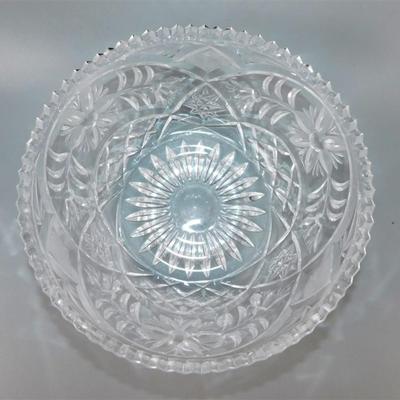 88 Lot of 3 Crystal Bowl 4-6 inches