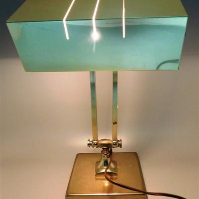 90 Vintage Brass Desk Lamp