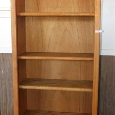 93 Oak Bookshelf - 6 Shelves 24 x 11 x 84