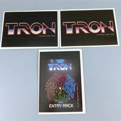 96 TRON 1981 Walt Disney Productions Full ColorTrading Cards ~ Jeff Bridges