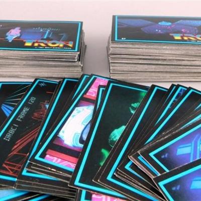 96 TRON 1981 Walt Disney Productions Full ColorTrading Cards ~ Jeff Bridges
