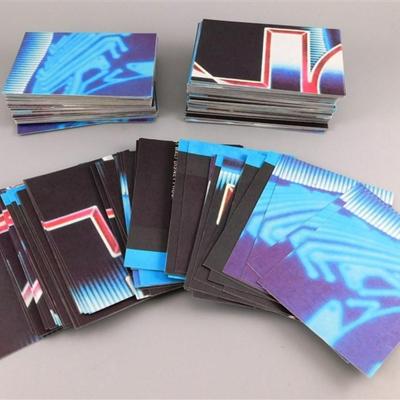96 TRON 1981 Walt Disney Productions Full ColorTrading Cards ~ Jeff Bridges