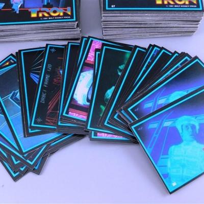 96 TRON 1981 Walt Disney Productions Full ColorTrading Cards ~ Jeff Bridges