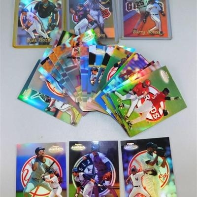 97 Topps Gold Label 1999 Baseball Cards- Cal Ripken / Barry Bonds / Mike Piazza