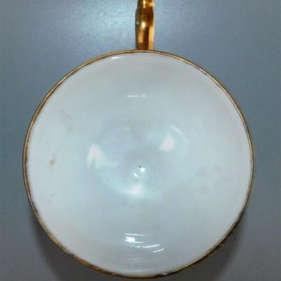 100 Lot of 4 Cups and Saucier with Stands - Sterling China Japan/ UCAG China